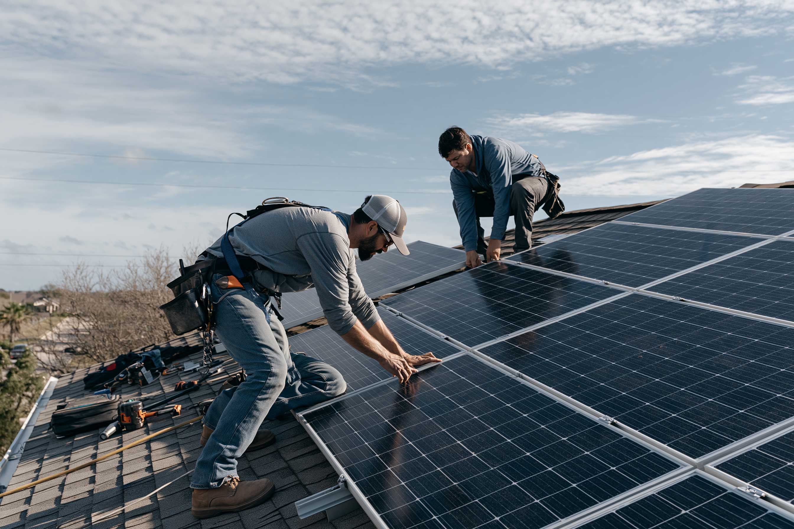 Fort Worth solar panel removal